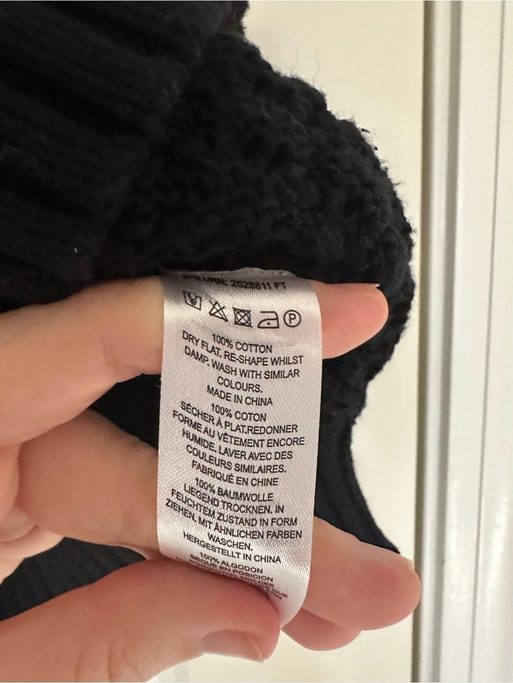 FRENCH CONNECTION MOZART POPCORN SWEATER - SIZE SMALL
